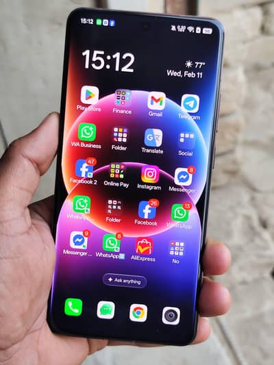 Realme Gt 7 Pro 5G 120x Zoom camera 12gb 256gb