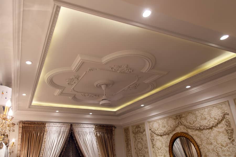 false ceiling - plaster paris ceiling 6