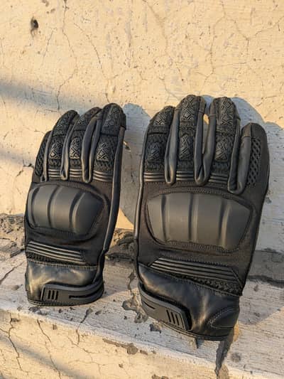 Original Modeka (German) Leather Gloves - Heavy Bike Gear