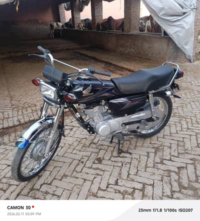 Honda CG 125- Excellent Condition|Year 2025|Call+WhatsApp 0370-3349034