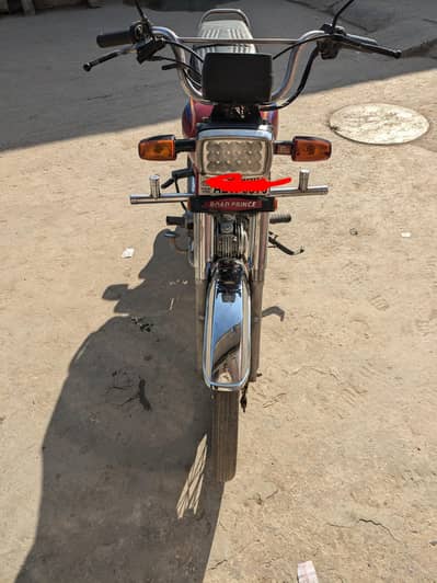 Road Prince 70cc bike