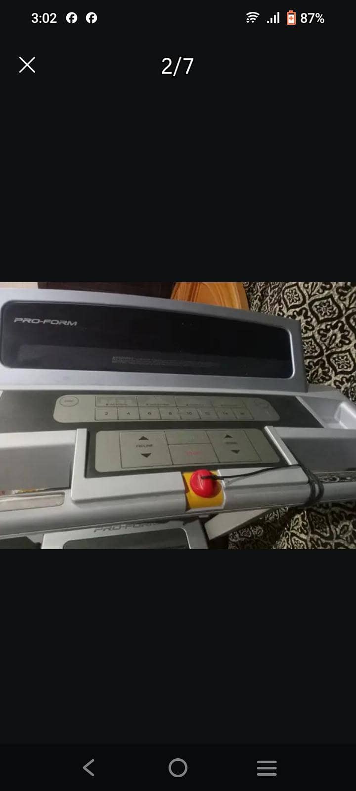 treadmill running machine 1