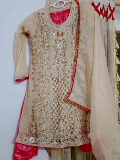 fancy dress khadi net