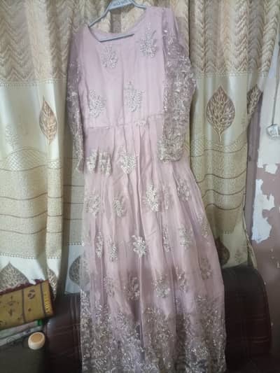 Pakistani dress heavy embroidery maxi forck