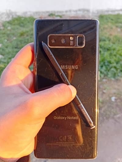 Samsung Galaxy note 8 6gb ram 64 gb storage official PTA approved