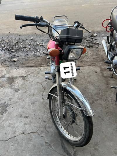 honda 125 red 2019 model