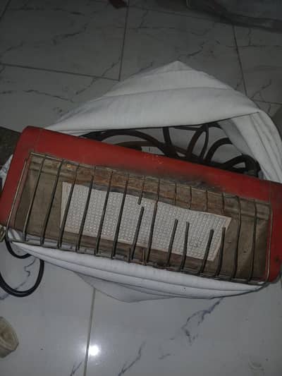 gas heater with pipe