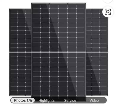 Solar panels installation