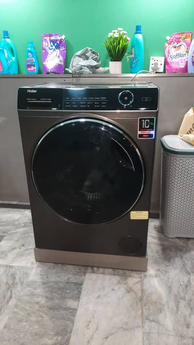 Hair washing machine front load