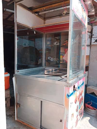 BiG Size,,,, Fries/ Burger, / shawarma / counter. urgent  sale