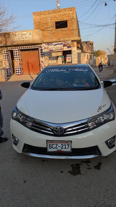 TOYOTA COROLLA GLI 2015 MODEL