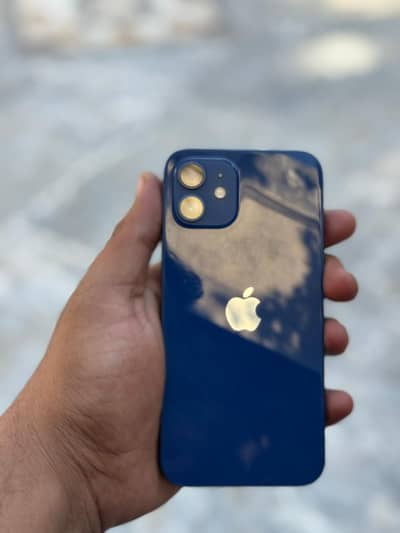 I phone 12 blue