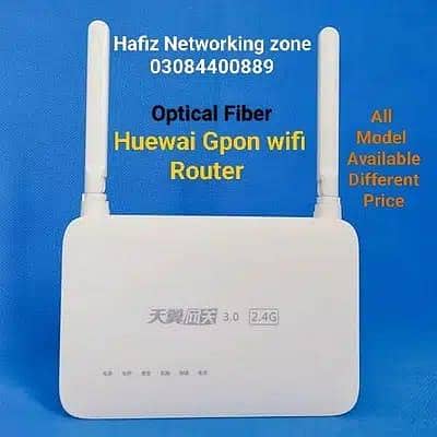Fiber Optic Xpon-Gpon-Epon made by Huawei Wifi wireless Router g pon