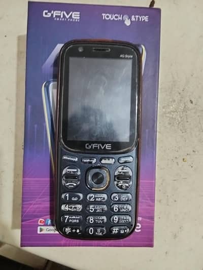 g five ka mobile ha model 4G style ha 2/16 ma ha with box and charger