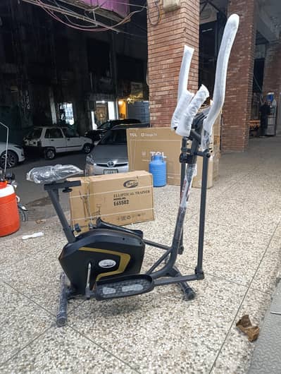 slimline hybrid elliptical trainer or cycle new model 65503 dual