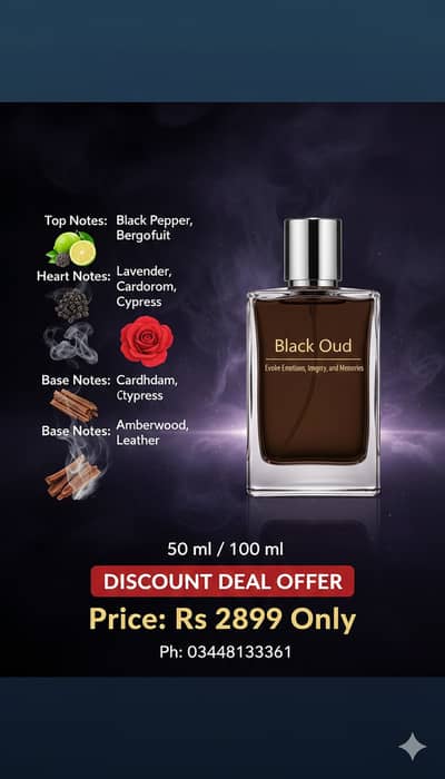 Black Oud: The Essence of Timeless Elegance| Perfumes