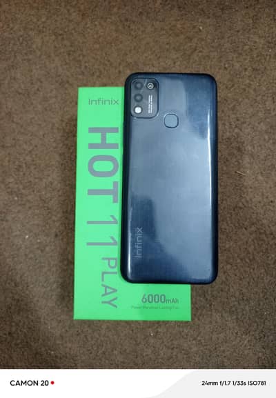 infinix hot 11 Play with Box