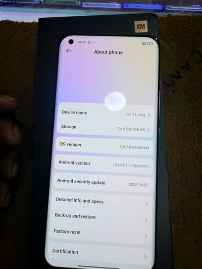 Mi 11 ultra 12 by 256