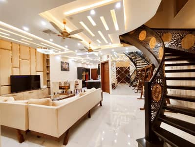 Brand New fully furnished house kanal basement 7 bedroom phase 5 bahria town Rawalpindi