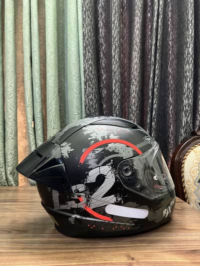 LS2 RAPID HELMET + SPOILER