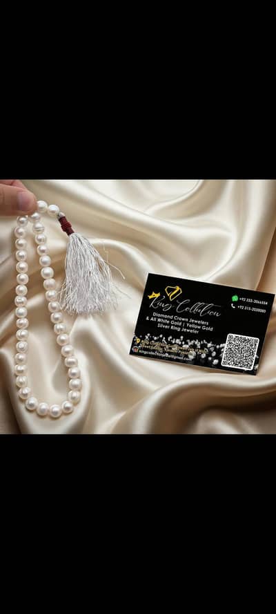 natural perls tasbhi necklace bracelet