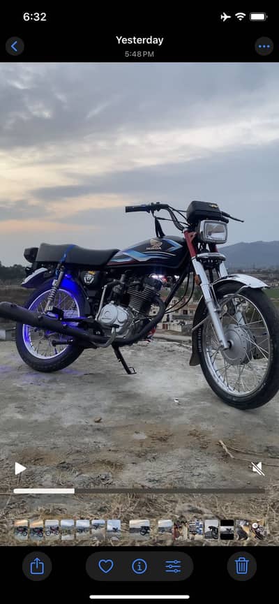 Honda cg125 2024 in very good condition