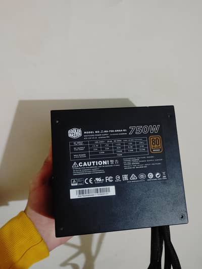 750 watt 80+ semi modular psu