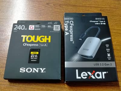 Sony Nikon Canon Lexar CF express type A