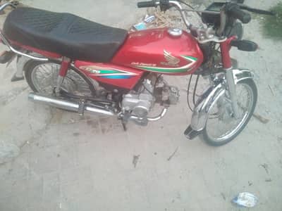Honda 70 motorcycle