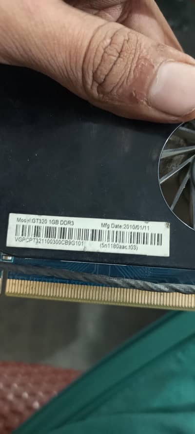 brand new Nvidia GRAPHICS CARD GT320 1gb DDR 3 gaming gpu 120+ fps