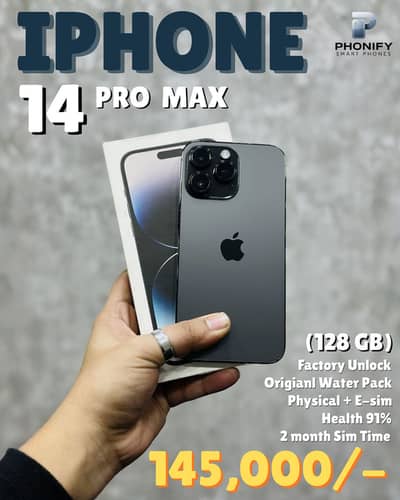 iPhone 14 Pro Max Non PTA 128gb