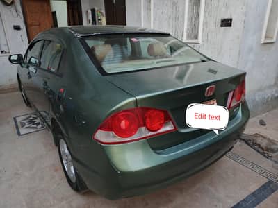 Honda civic reborn in excellent condition, no shower, no mech issue.