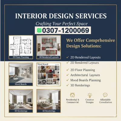 Architects & Interior Designer /3d Designer / House Plans 2D and 3D