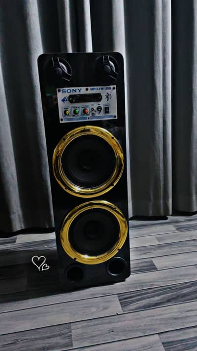 speaker big buffer only 3 bay use in Basant and  use