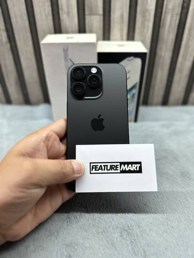 16 Pro JV | 256GB | 0 Cycle | Under Warranty | Black | iPhone