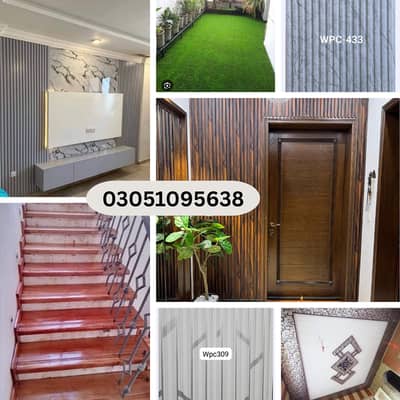 PVC wall panel-Media wall-Pvc wallpaper-Pvc ceiling-Wpc Fluted panel