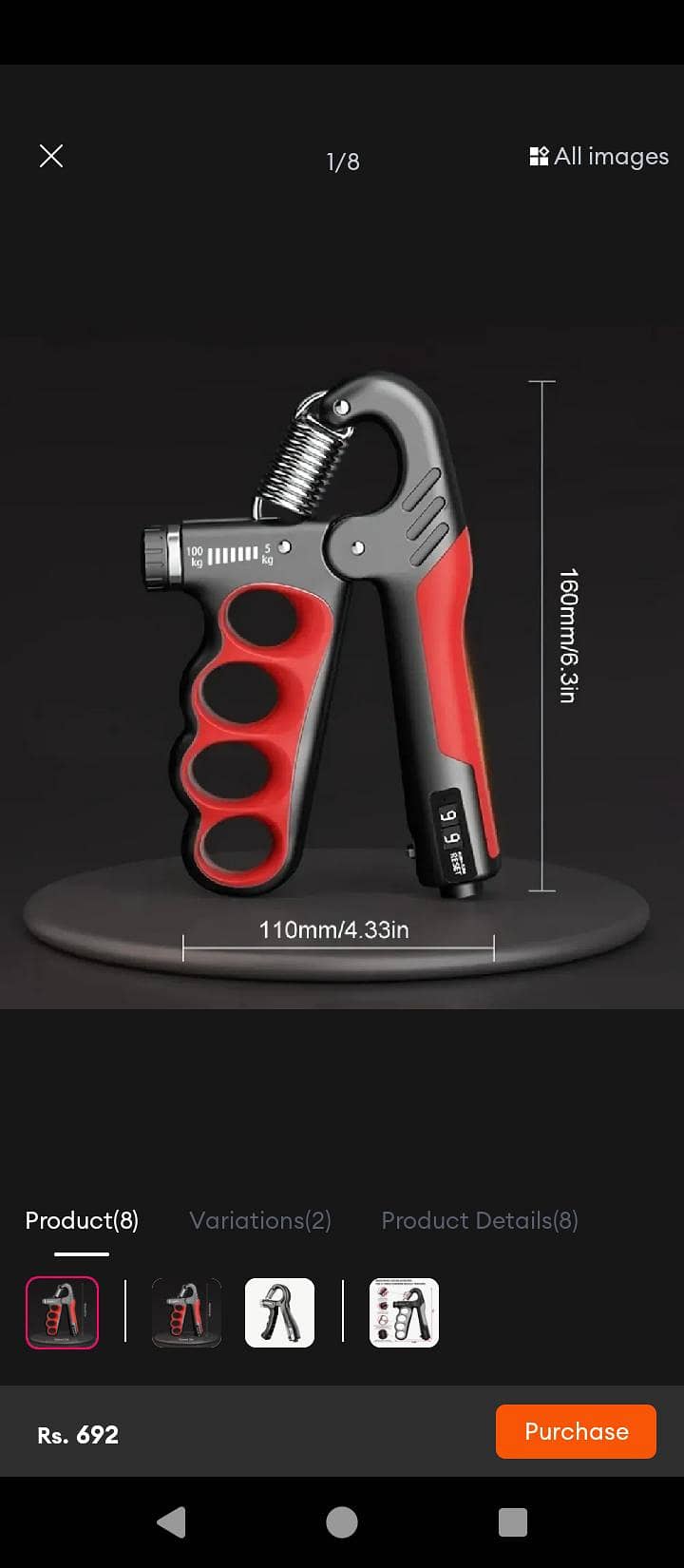 Hand gripper 1