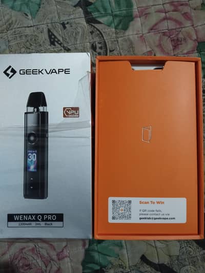 Geek pod urgent sale 18 years old 2 olis box and cable