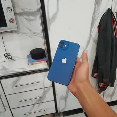apple I phone 12 non PTA BLUE COLOR