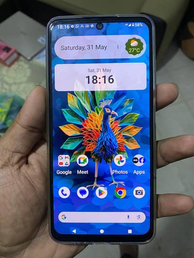 non PTA HMD CREST 5G mobile 6+128Gb but one sim working