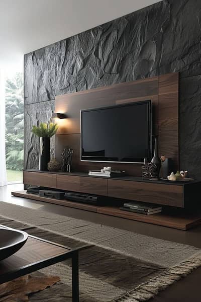 Media wall - Tv Console - Led Console - Decoration - Media Wall Units