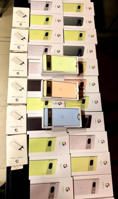 Google Pixel 7a 8/128gb Official PTA With Box & Paper Kits Available