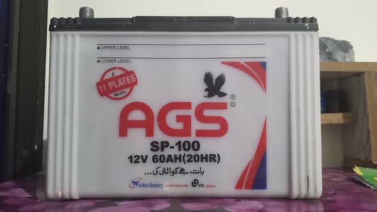 AGS   battery for sell with box