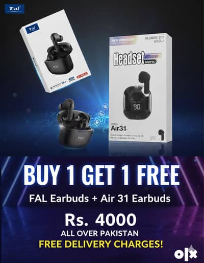 Earbuds | FDI TWS 22 Earbuds  | Air 31  | Earphones  | Head Phone