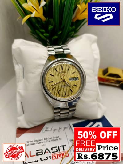 Seiko 5 Citizen Orient Automatic Pre-Owned watch Japan 03161737353