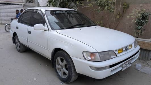Toyota indus corolla 1999 convt petrol manual urgent sale.