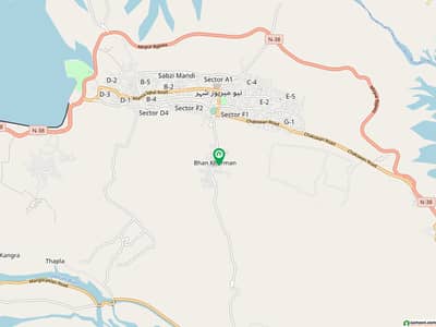 2.5 Kanal Plot For Sale At Main Road Bun Khurma