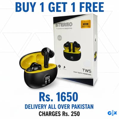TWS Earbuds | Stereo | Earphones | Mobile Earphones