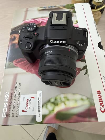 Canon Content Creator Kit EOS R50 (negotiable)