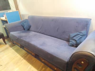 2 Sofa come bed and  4 chairs form